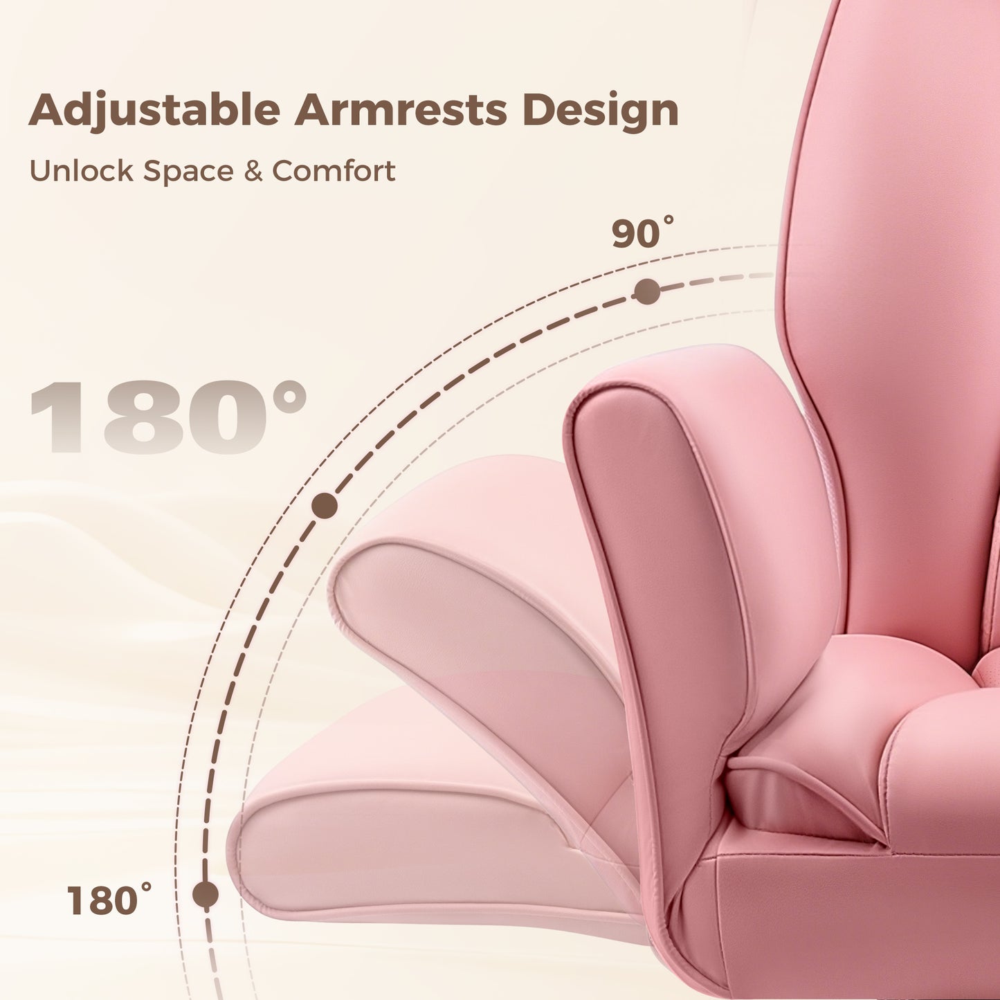 Big and Tall Office Chair, Flip Armrests for Cross Legged Sitting, Ergonomic Leather Executive Desk Chair with Foot Rest, High-Back Reclining Computer Chairs for Office Home Game