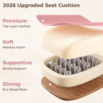 Big and Tall Office Chair, Flip Armrests for Cross Legged Sitting, Ergonomic Leather Executive Desk Chair with Foot Rest, High-Back Reclining Computer Chairs for Office Home Game